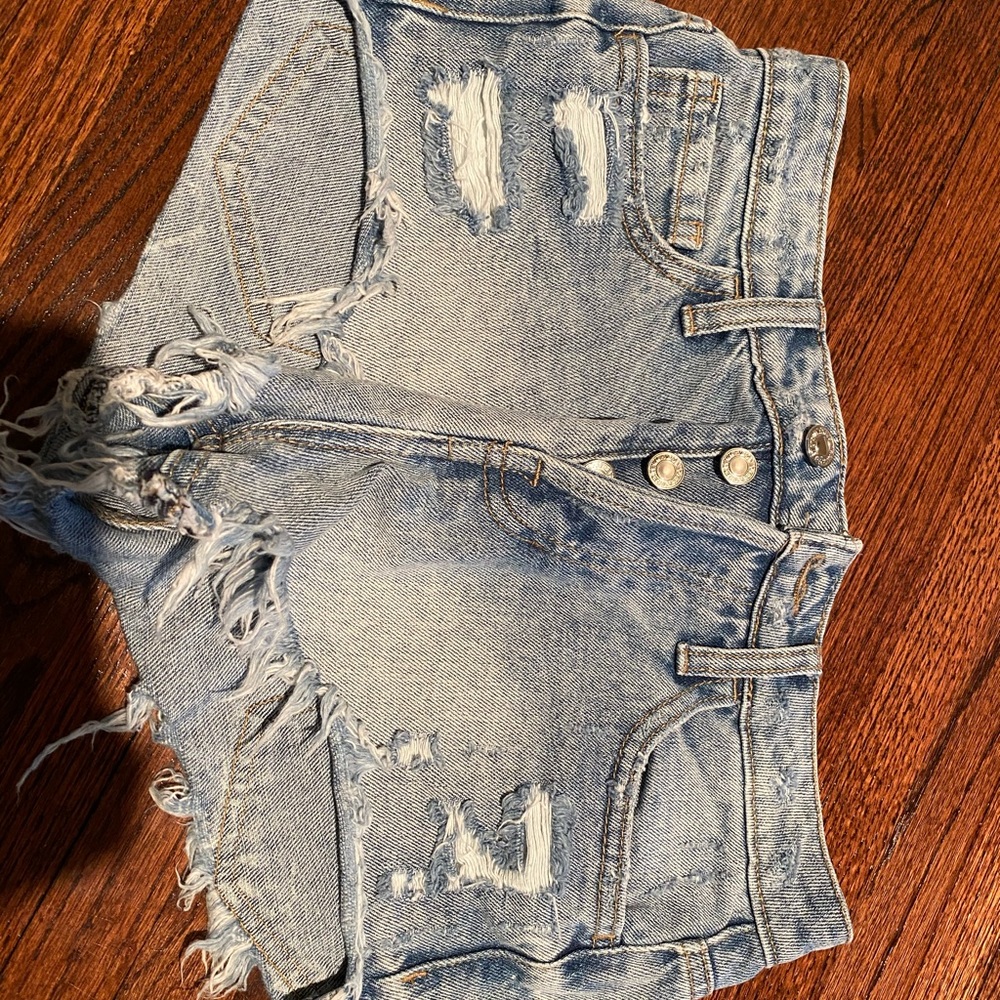 Vervet high waist shorts
